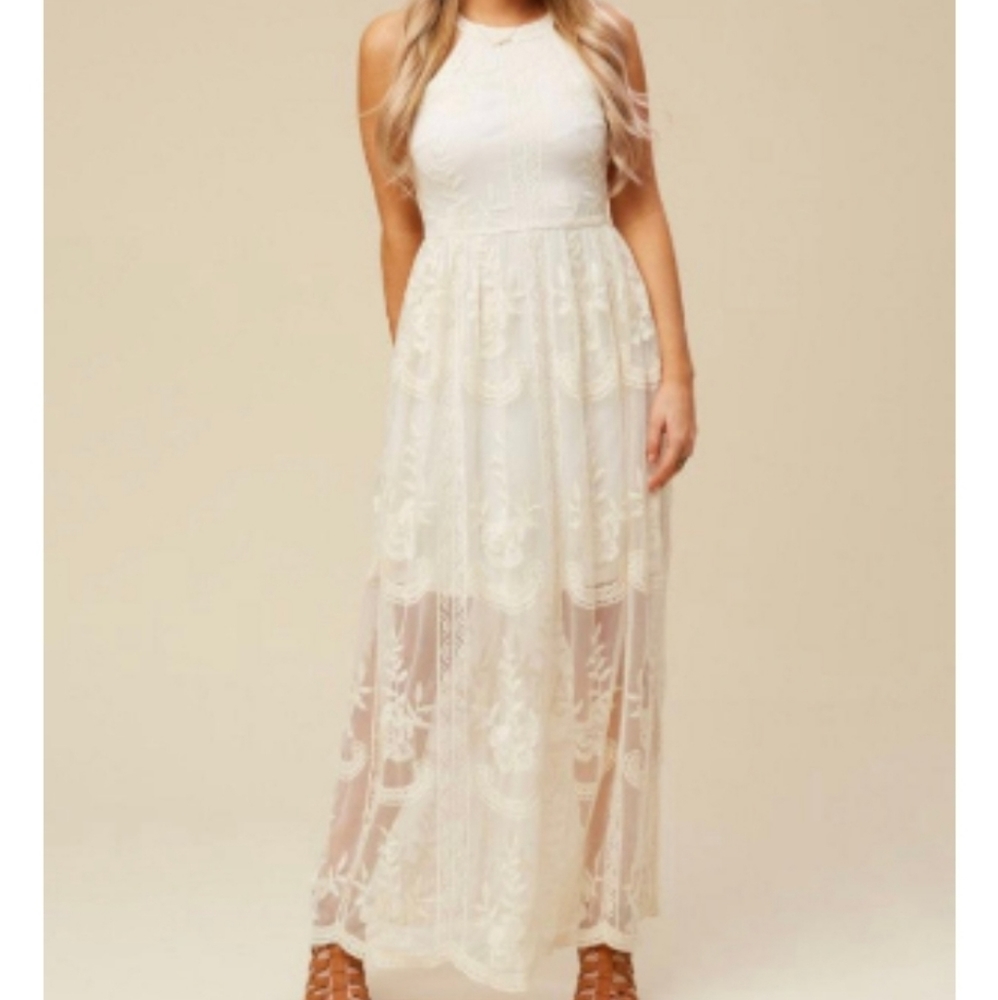 Altar'd State Sheath Maxi Dress